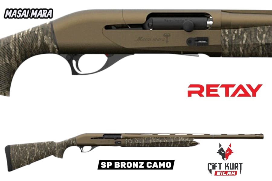 RETAY MASAi MARA SP BRONZ CAMO YİVSİZ AV TÜFEĞİ